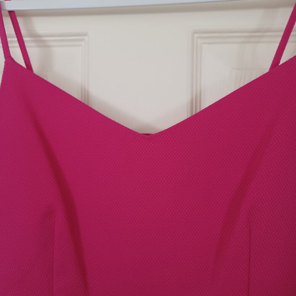 Joie Viernan Cotton Pique Dress Bougainvillea S NWT - Picture 6 of 13